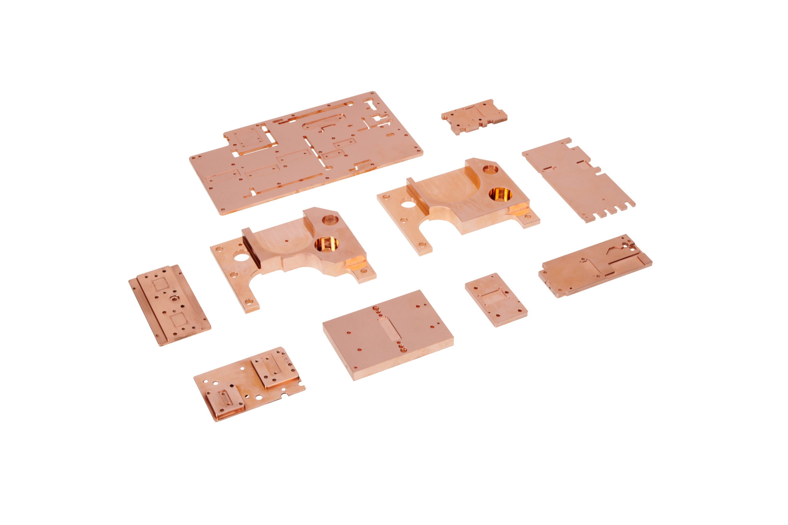 Copper Parts - CNC Milling Services