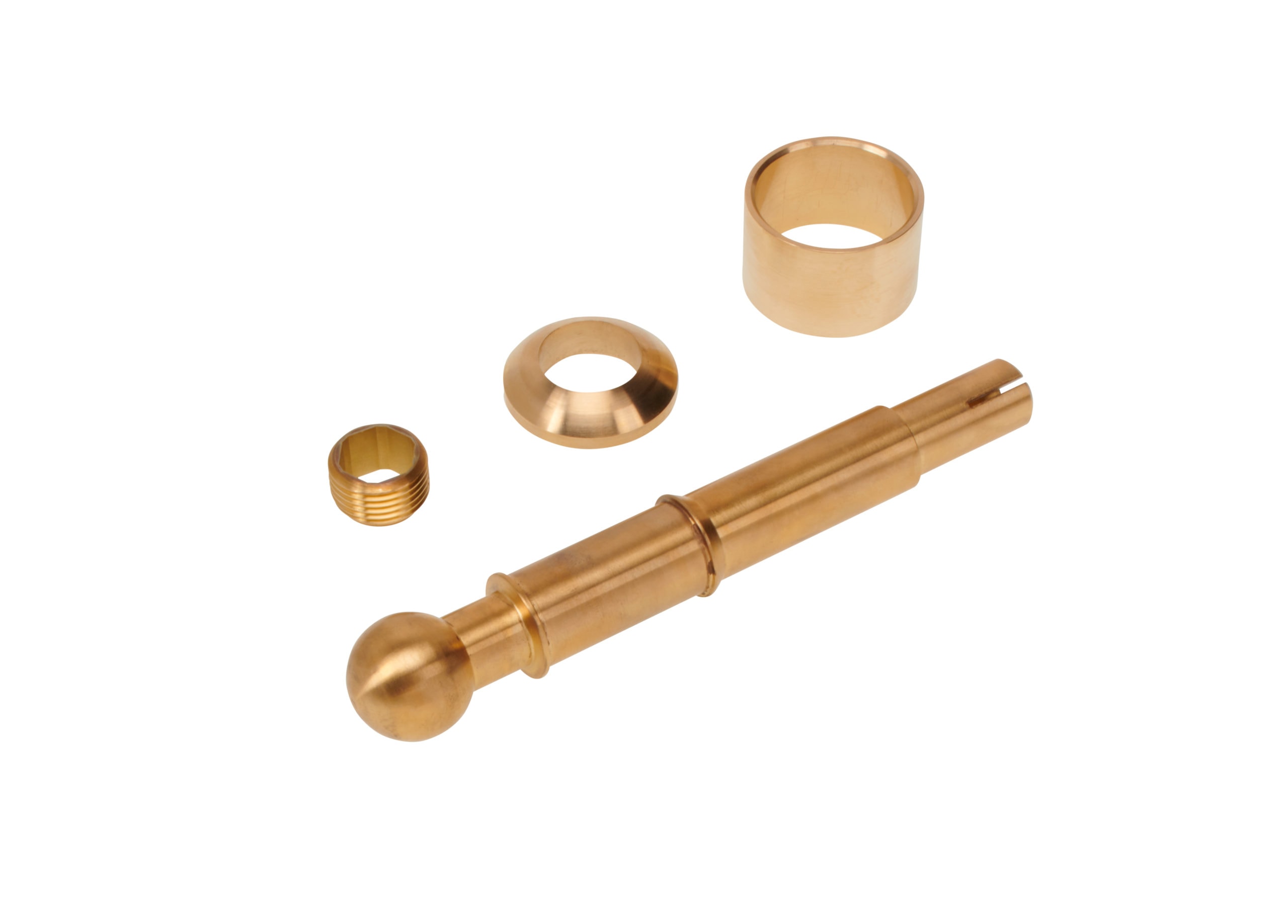 Brass CNC Turned Parts - CNC Turning Services