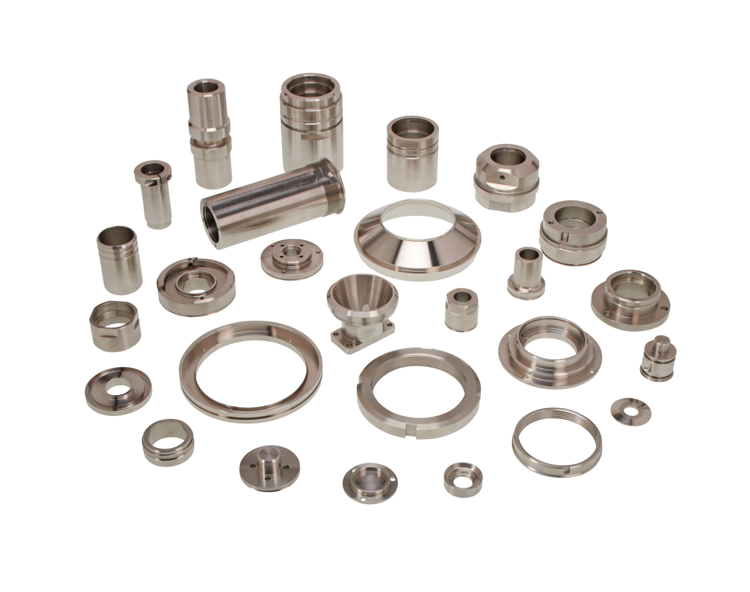 Variety of CNC Turned Parts 3 - CNC Turning Services