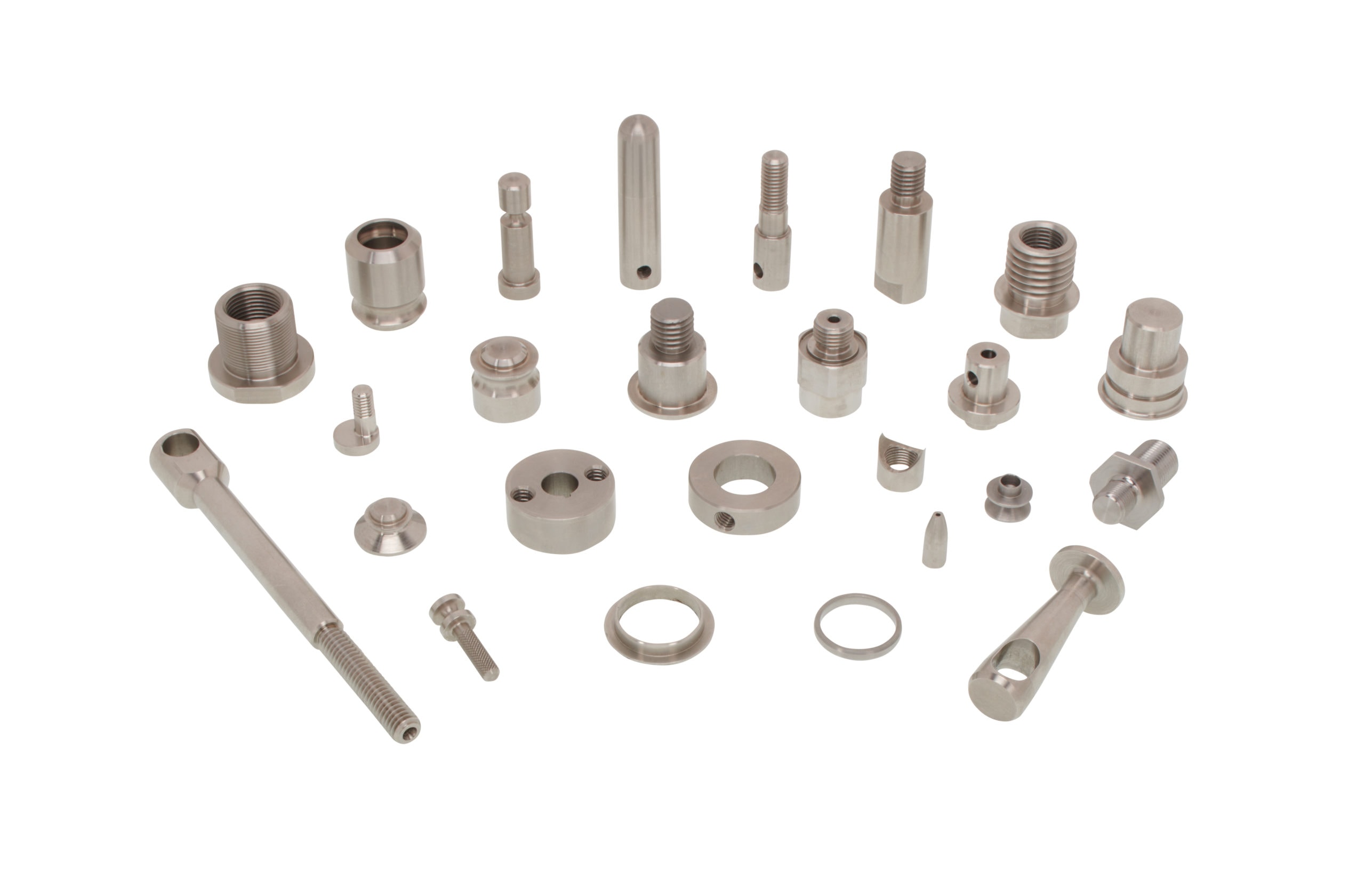 Variety of CNC Turned Parts 2 - CNC Turning Services