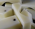 CNC Milling of Plastic Block with Value-Added Services for Food Processing Industry