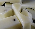CNC Milling of Plastic Block with Value-Added Services for Food Processing Industry